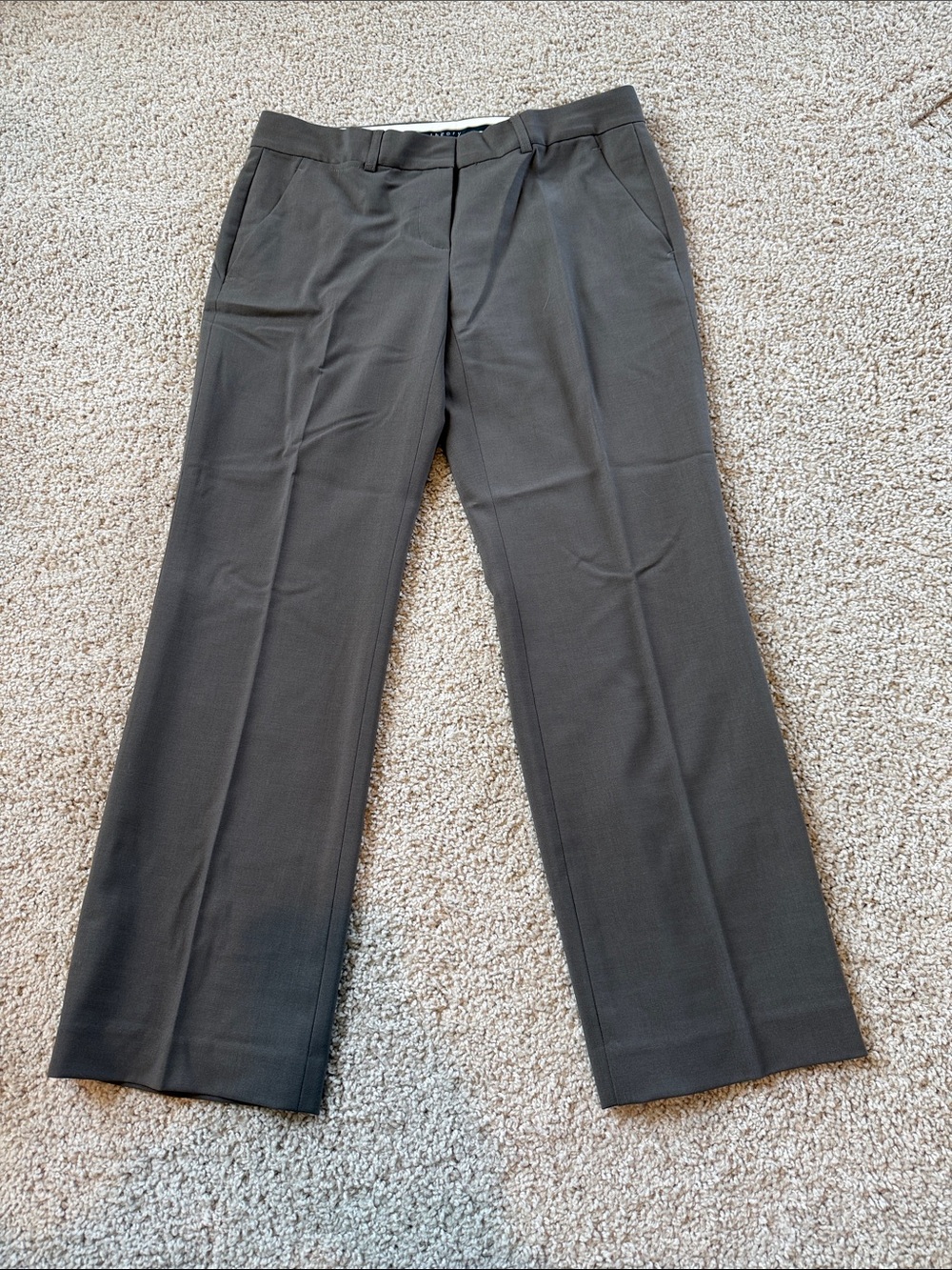 Theory Men's Dress Pants in Charcoal Gray brown size 4